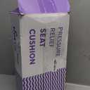 C CUSHION LAB Patented Pressure Relief Seat Cushion for Long Sitting Hours on Office/Home Chair, Car, Wheelchair - Extra-Dense Memory Foam for Hip, Tailbone, Coccyx, Sciatica - Light Grey (Gray)