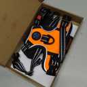 PHOEPET No Pull Dog Harnesses for Small Dogs Reflective Adjustable Front Clip Vest with Handle 2 Metal Rings 3 Buckles [Easy to Put on & Take Off] (XS, Orange)