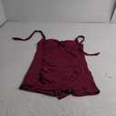 Tempt Me Women Tummy Control One Piece Swimsuits with Shorts Boyleg Retro Bathing Suit Halter Swimwear XXL