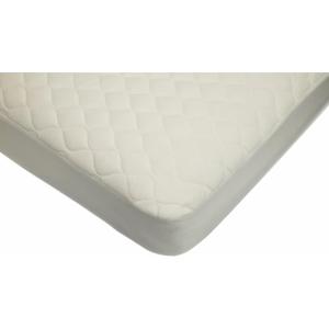 American Baby Company Waterproof Crib and Toddler Mattress Protector, Quilted Fitted Protector Pad Cover made with Organic Cotton Top Layer, 52 x 28"