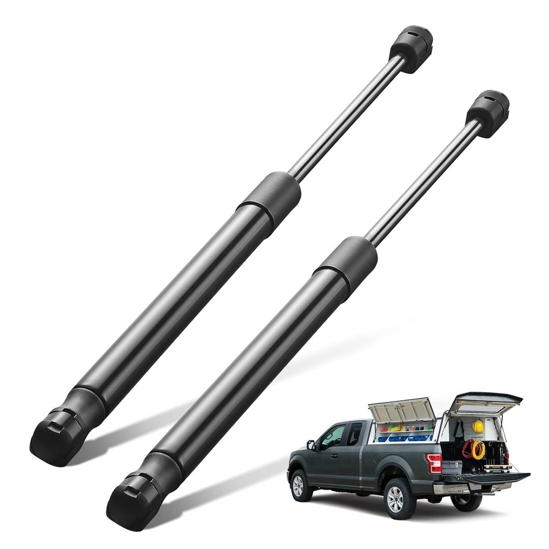 BDFHYK C16-21702 15inch 80LB/355N Gas Shocks Struts Lift Support for Leer Camper Shell Rear Topper Window Pickup Cap Canopy Toolbox Cabinet Lid Motorhome Door Gas Springs Set of 2