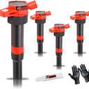 Set of 4 Upgraded Ignition Coil Pack for 1.8L 2.0L L4 2011-2020 Hyundai Elantra, 2014-2021 Hyundai Tucson, 2014-2016 Kia Forte, 2014-2018 Kia Forte5, 2012-2019 Kia Soul. Replaces UF651 C1804