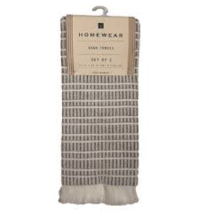 Home Wear Hand Towels Set Of 2 15x25