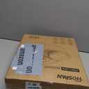 HOSPAN Collapsible Foot Spa with Heat, Bubble, Red Light, and Temperature Control, Foot Bath Massager with 8 Shiatsu Massage Rollers, Pedicure Foot Spa for Relaxation and Stress Relief, Black