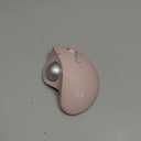 seenda Wireless Trackball Mouse, Bluetooth - Ergonomic Rollerball Mouse Rechargeable, 3 Device Connection Optical Mice Adjustable DPI Thumb Control Mice Compatible for Mac/Android/Windows - Rose Pink