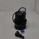 Aquastrong Sump Pump 1 HP 4500 GPH Submersible Water Pump Thermoplastic Portable Utility Pump High Flow Water Removal for Swimming Pool Garden Pond Basement Window Wells with 10ft Long Power Cord