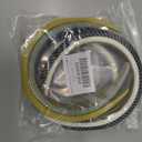 3 x WOVOWOVO Leather Headbands for Women, 1Inch Non Slip Soft PU Hair Head Bands Diademas Para Mujer De Moda Cute Beauty Fashion Hairbands Hair Accessories