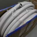 66 ft Flexible Pipe PVC Tubing for Artificial Flowers 16 mm Bendable Pipe Stem for Fake Floral Balloon Arch Wedding Arrangement Prop Decor with Tube Cutter 12 White Crepe Paper (Not Include Flowers)