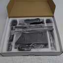 KITHOUSE J10 Wireless Microphone Karaoke System Rechargeable, UHF Metal Cordless Microphone Handheld with Volume Echo Treble BASS Control and Receiver Box for Singing Karaoke Speech Meeting