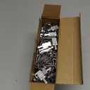 Zonon 200 Pcs Christmas Light Clips Metal Gutter Hooks for Outdoor Xmas Hangers for Shingles Roof Seasonal Lighting Gutter Clips Hanging Festival Xmas Outside Decoration