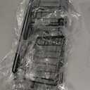 EUDELE 5-Pack Rustproof Stainless Steel Shower Caddy Set– No Drill Adhesive Bathroom Organizer, Space-Saving Shower Shelves for Apartment Essentials, Bathroom/Kitchen Storage Home Decor-L Size