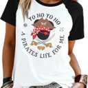 Pirate Shirts Women Yo Ho Yo Ho A Pirate Life for Me Shirt Cruise Tshirt Family Trip Tee Top
