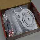 Universal Projector Ceiling Mount Low Profile Projector Mount w/Retractable Arms and Multiple Adjustment Function PR14W