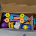 Play-Act Learning Toy for Toddlers 1 2 3 Years Old, Counting, Matching & Sorting Montessori Learning Dinosaur Train Including 9 Dinosaurs, Birthday Gift for Baby Boys Girls