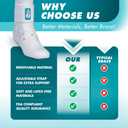 Med Spec ASO Ankle Stabilizer (Large, White)  Ankle Brace for Sprained Ankle and Peroneal Tendonitis, Orthopedic Ankle Support for Men, Women, Adults, Teens and Kids, Sports Injury Recovery, 264005 (White)