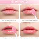 5 Pack in 1 Lip Scrub Brush,Lip Applicators and Facial Pore Cleansing Brush,Silicone Lip Mask Applicator for Lip Lightening,Makeup Skincare Removal,Exfoliating Dark Lips,Remove Blackheads