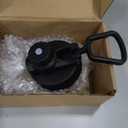 Auto Spout Lid with Button Lock, Replacement Flip Lid of 2.22" Diameter Fits Wide Mouth, Leak- Proof Bottle Accessories with Big Handle Easy to Carry