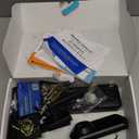 Veise VE06-L Smart Locks with 2 Lever Handle Set, App Control, Keyless Entry Deadbolt for Front Door, Electronic Digital Touchscreen Keypad, Auto Lock, Waterproof, Easy Installation, Matte Black