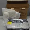 Bonsenkitchen Vacuum Sealer Machine, Stainless Steel Food Sealer Vacuum Sealers with 100 Bags & 1 Roll Bag, 5 Food Vacuum Modes, Builtin Cutter & Bag Storage, SilverBlack