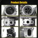 12687057 Turbocharger Assembly Fit for Chevy Malibu LT L LS 2016-2023, Fit Turbo for 1.5L EcoTec Engine Turbo charger with Gaskets (Replace 12669064 12690543 25203932)