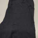 SANTINY Women's Cotton Sweatpants Yoga Lounge Casual Pants Open Bottom Sweat Pants for Women with Pockets (Medium, Black)