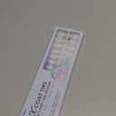 Extra Short Almond Nail Tips - BTArtbox Clear Gel Nail Tips Natural with Tip Primer Cover, Pre-shaped Full Matte Oval Gel Press On Nails Clear Soft Fake Nails for Daily Nail Art