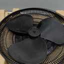 BLACK+DECKER 16 Inches Stand Fan with Pedestal Base, Height Adjustable Pedestal Fan with Remote and Touch Control Panel, Free Standing Fan with 90-Degree Oscillating and 3-Speed Settings, Black