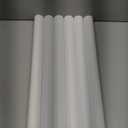 6Pcs 1 Inch PVC Pipe 17" Long White Sch40 Industrial PVC Pipes for Home DIY, Greenhouse, Garden, Farm, Workshop, Furniture Grade(1" x 17"L)