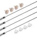 W11217817 Washer Suspension Rod Kit for Whirlpool for May-tag for Kenmore for Amana Washing Machines WTW4655JW0 WTW4655JW1 WTW4655JW2 WTW4850HW0 WTW4850HW1 WTW4850HW2 WTW4850HW3 WTW4855HW0 WTW4855HW1