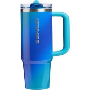 STANLEY The Quencher ProTour Flip Straw Tumbler (Box) 30 oz / 0.89 L Sea Glass Aura