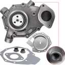 AULINK RE523169 RE546918 SE502816 Water Pump with Cover For John Deere 6105R 6115R 6125R 6105M 6115M 6125M 6140M 7630 7730 7830 7930 7430 7330 7530 7130 7230 6230 6330 6430 624J 644J 850J-8.1L