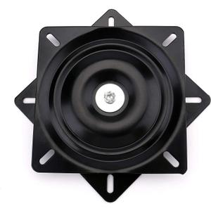 AAGUT 8" Swivel Plate Mechanism for Recliner Chair & Bar Stool Heavy Duty Swivel Base Square Swivel Furniture Replacement Coated 360 Degree Turntable