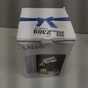 Candle Warmer Lamp, Dimmable Metal Candle Lamp Warmer Height Adjustable, Compatible with Candle and 3 Wick Large Jars Scented Wax for Home Decor (Glass-Black)