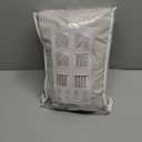 Pinch Pleated Linen Curtains 96 Inches Long for Living Room 2 Panel Set Oatmeal Light Filtering Pinch Pleat Hooks Rings Back Tab Neutral Boho Farmhouse 96 Inch Curtain Drapes for Bedroom Window