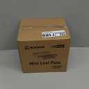 Ruckae 100 Pack Mini Loaf Pans with Lids and Spoons Disposable Aluminum Tin Foil Pans Rectangle Mini Loaf Cake Pan for Baking, Party, Picnics, Gifts (Gold)