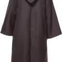 Men's Tunic Cosplay Costume Adults Outfits Halloween Robe Hooded Uniform Full Set, 3XL