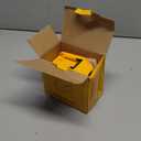 Ecarke 200W Portable Power Inverter Compatible with DeWALT 20V Battery, DC 20V to AC 110V Power Station with 1 AC Outlet, 2 USB, 1 Type-C & LED Light, for Outdoor Emergency Use (No Battery) (Yellow)