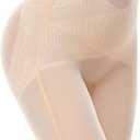 SIMIYA Shapewear Tummy Control Body Shaper for Women Compression Waist Trainer Girdle Thigh Slimmer Butt Lifting Shapewear (Large, #01-1pc Nude-high Waist)