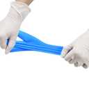 Jointown Basic Synmax Vinyl Exam Gloves Disposable Exam Gloves, 4 Mil, Blue, Latex & Powder Free, BMPF-3004 XL