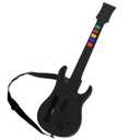ATUTEN Wireless Guitar Compatible for Wii, Supports for Rock Band Games and Guitar Hero.Rock Band 1 is Not Supportedblack