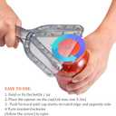 Uinxan Jar Opener for Weak Hand & Seniors with Arthritis,Easy Twist Off Bottle Caps,Patent | Unique Kitchen Gadgets,Handheld Lid Top Open for Elderly/Women/Men (Black)