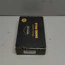 QOGRISUN 10-Pack Solid Brass Cabinet Knobs, Round Ball Gold Knobs for Dresser Drawer, 1.1-Inch Diameter, Sphere Cabinet Pulls, Brushed Brass Finish