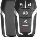 NPAUTO Key Fob Replacement Fits for 2015-2017 Ford F150 F250 F350 F450 Super Duty, 2016 2017 Ford Expedition, Proximity Smart Car Keyless Entry Remote Control Start Key Fob, M3N-A2C31243300, 164-R8117