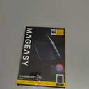 MAGEASY CoverBuddy for M3/M2 iPad Air 11” (2024-2025) - iPad Air Case Compatible with Magic Keyboard, Enhanced Thickness & Heat Dissipation, with Pencil Holder - Black (5.0 Leather)