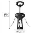 OXO Good Grips Winged Corkscrew and Bottle Opener, Black