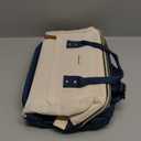 LOVEVOOK Laptop Backpack for Women, 17 Inch Work Business Backpacks Purse With Large Capacity, Waterproof Nurse Bag College Bookbag for School, Waterproof Casual Daypack for Travel (\U200bbeige-blue)