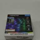 Monster 50 Foot RGB LED Light Strip with Remote Control, 270 RGB LEDs, Adhesive Backing, Coated for Moisture Protection, Dimmable, 24V Plug, 4 Modes Including Strobe, Flash, Fade & Smooth