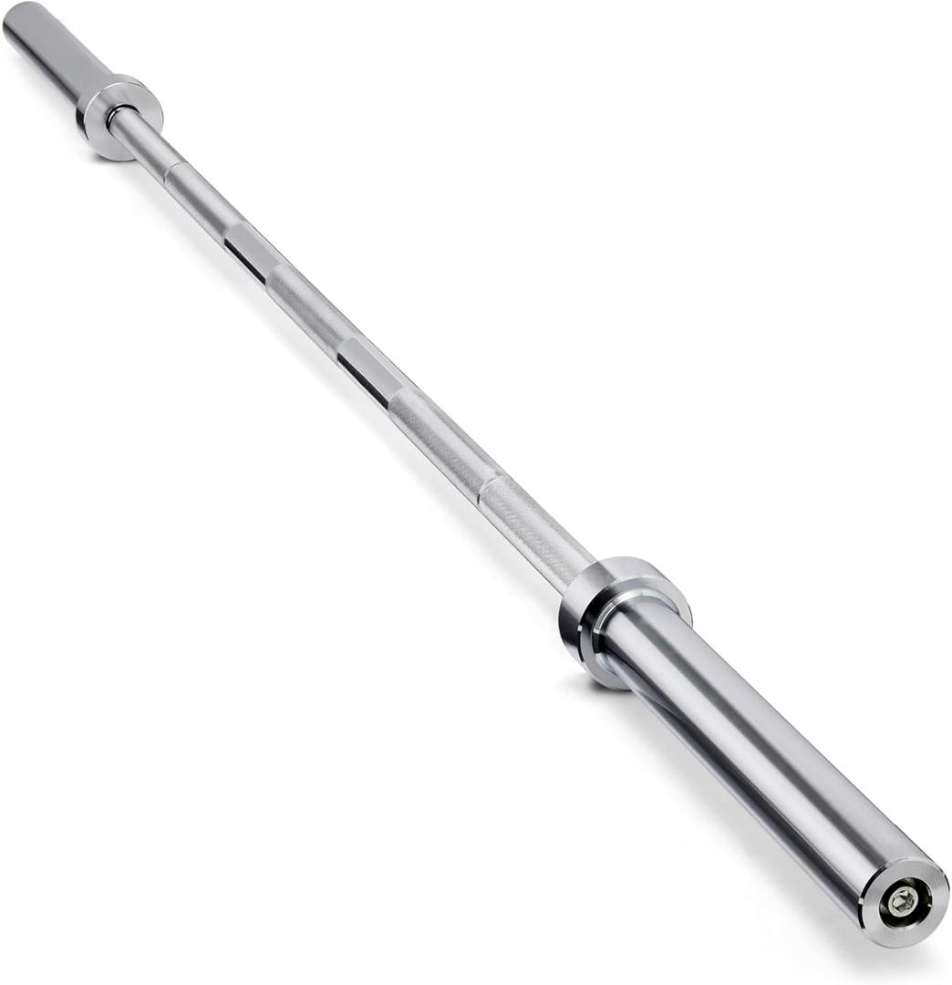 Amazon Basics 7ft Olympic Barbell Bar, 2" Diameter
