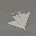 SUNBEAUTY 3 Pcs 9-Pointed White Paper Star Lanterns 12 Inch Hanging Lampshade Wedding Birthday Christmas Home Party Decoration