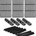 Genesis II E-410 S-435 Grill Replacement Parts 66097 Grates 66033 Flavorizer Bars 66686 Heat Deflectors for Weber Genesis ii 400 Series Grill Parts GS4 GBS 2 E410 E435 ii LX E-440 LX S-435 SE-410 S435